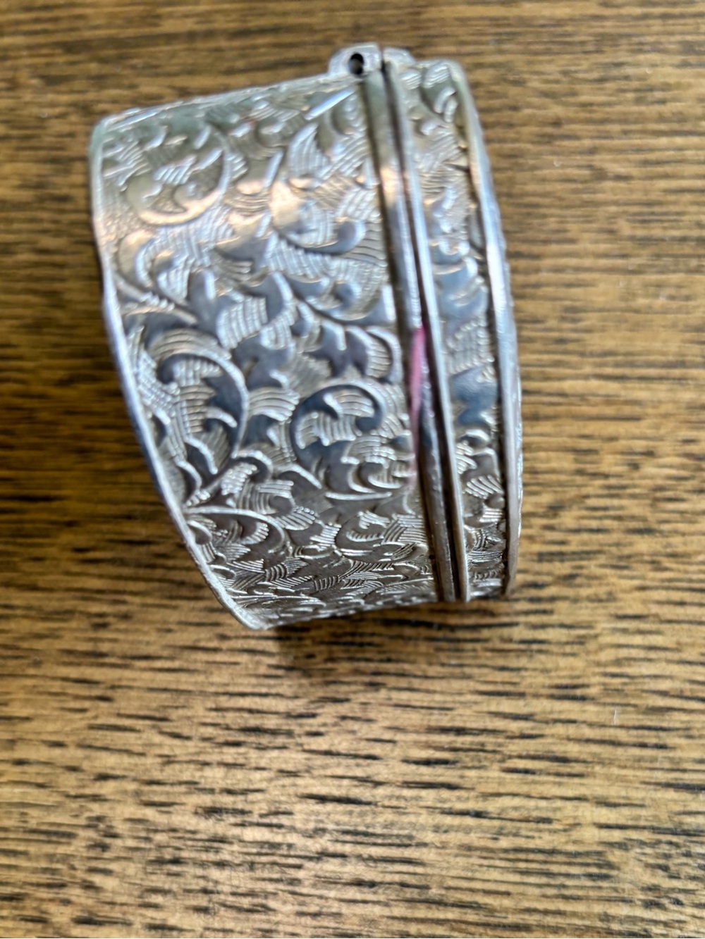 Godinger Silver Art Heart Shaped Trinket Box Velvet Lined Jewelry Keepsake Box - Picture 4 of 5